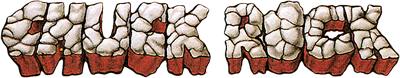 Chuck Rock logo for Sega Master System